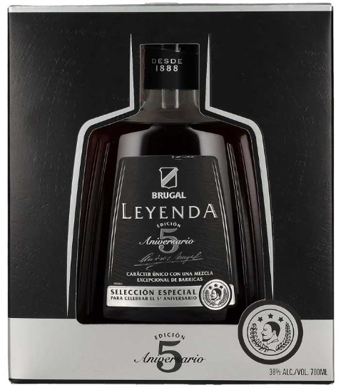 [LIC-0044] RON BRUGAL LEYENDA 5 ANIVERSARIO 700 ML