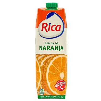[RIC-0001] JUGO RICA NARANJA UHT 1 LT