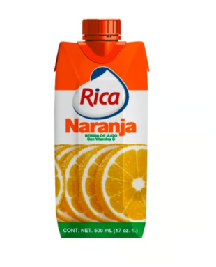 JUGO RICA NARANJA UHT 500 ML