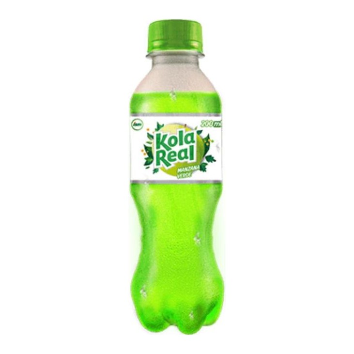[REF-0012] REFRESCO KOLA REAL MANZANA VERDE 200 ML