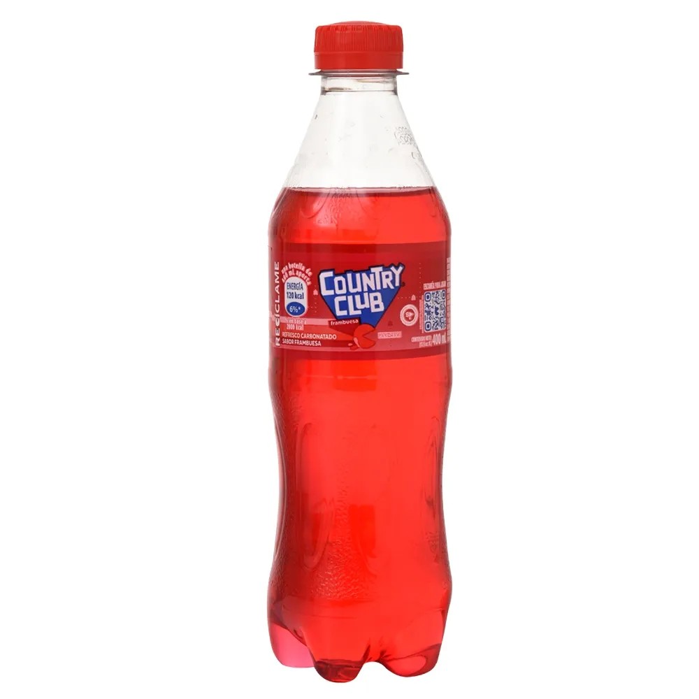 [REF-0175] REFRESCO COUNTRY CLUB FRAMBUESA 400 ML