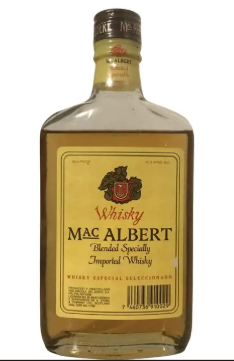 [LIC-0036] WHISKY MACK ALBERT GRANDE CHATA 350ML