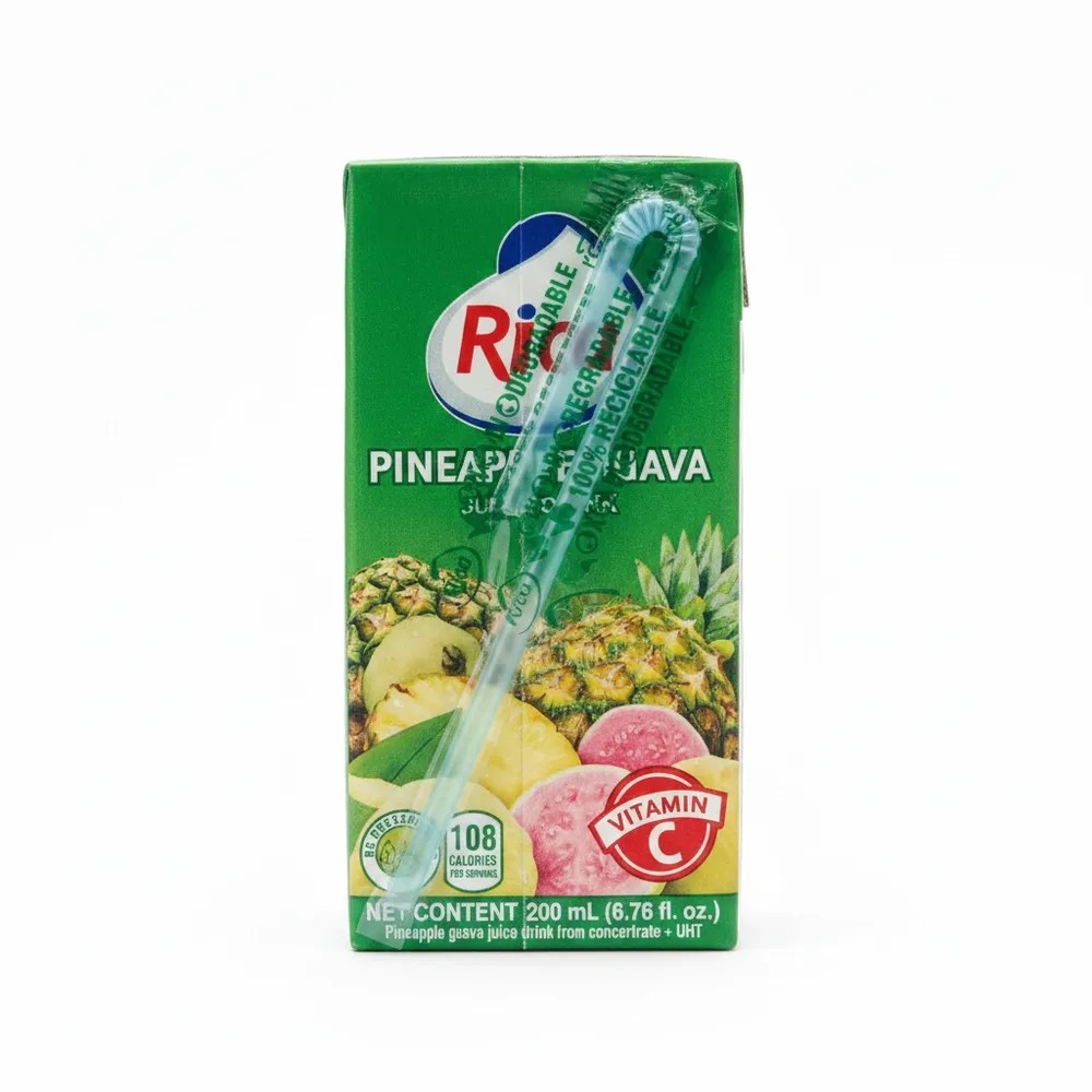 JUGO RICA PIÑA GUAYABA UHT 200 ML