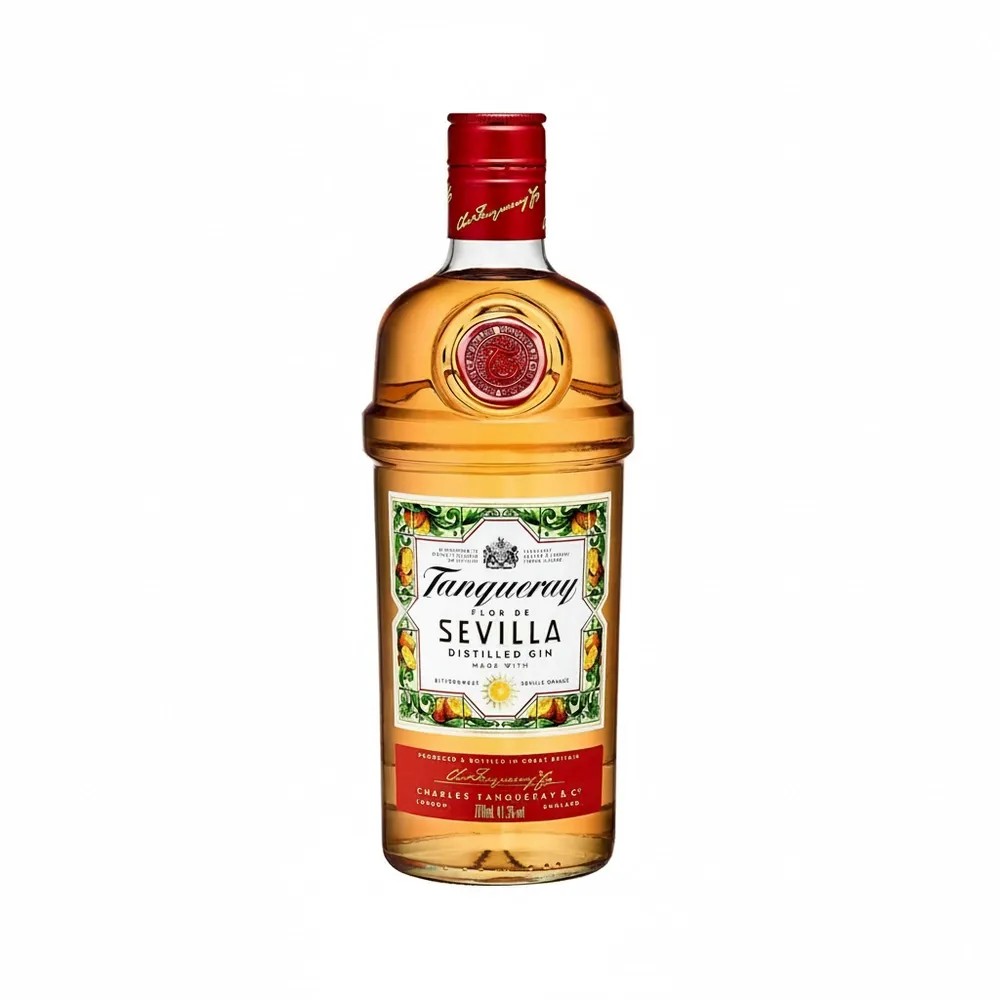 [LIC-0243] GINEBRA TANQUERAY FLOR DE SEVILLA 750 ML