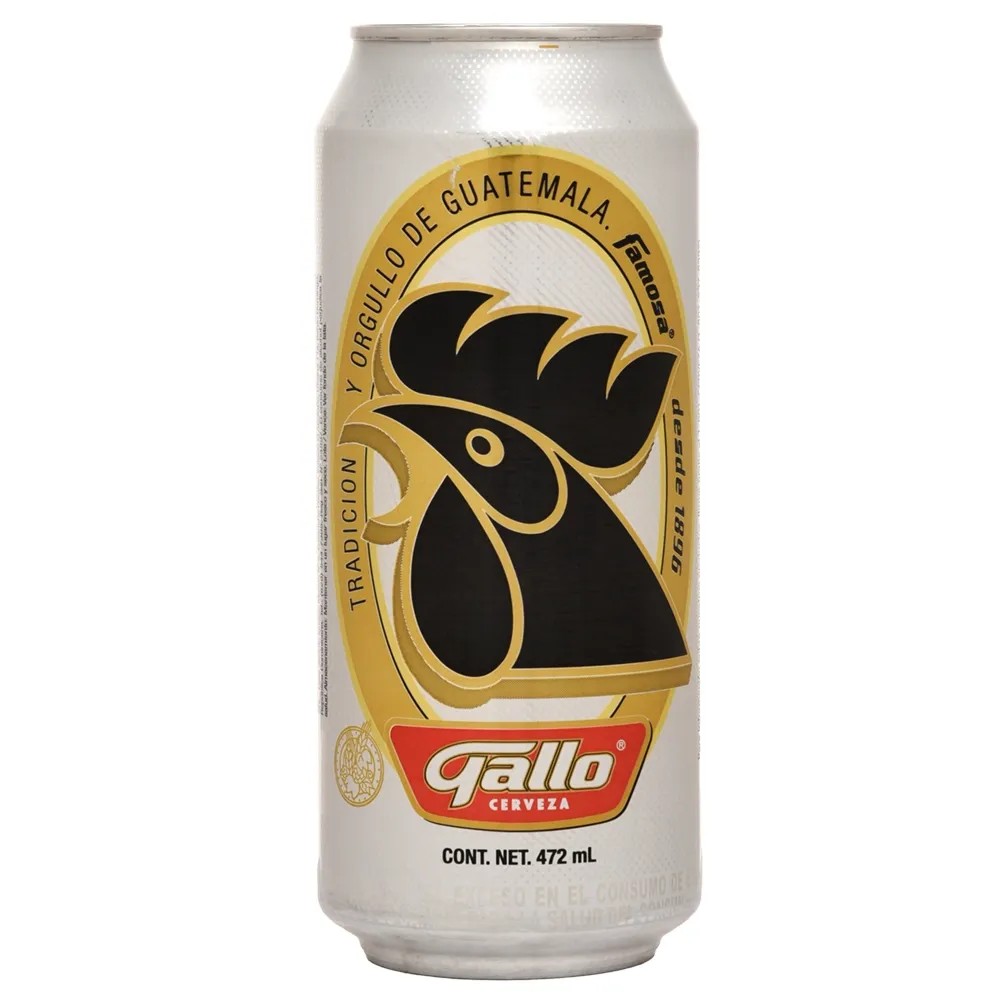 [CER-0013] CERVEZA GALLO LATA 16 OZ