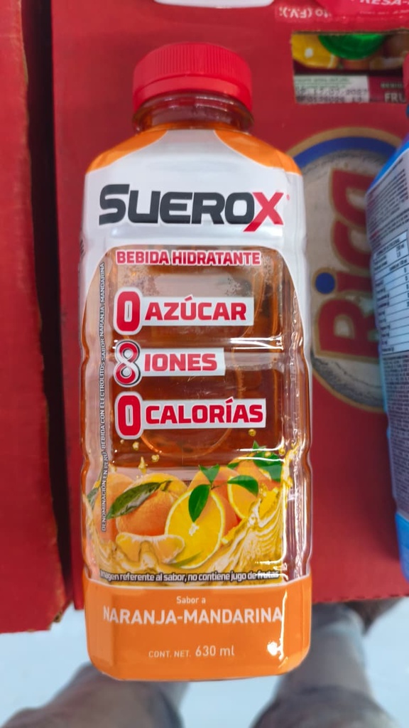 HIDRATANTE SUEROX ADULTO NARANJA MANDARINA 630 ML