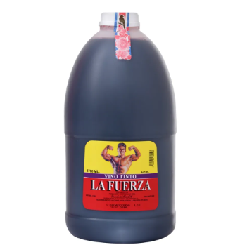 [LIC-0022] VINO TINTO LA FUERZA 1/2 GALON 2 LT