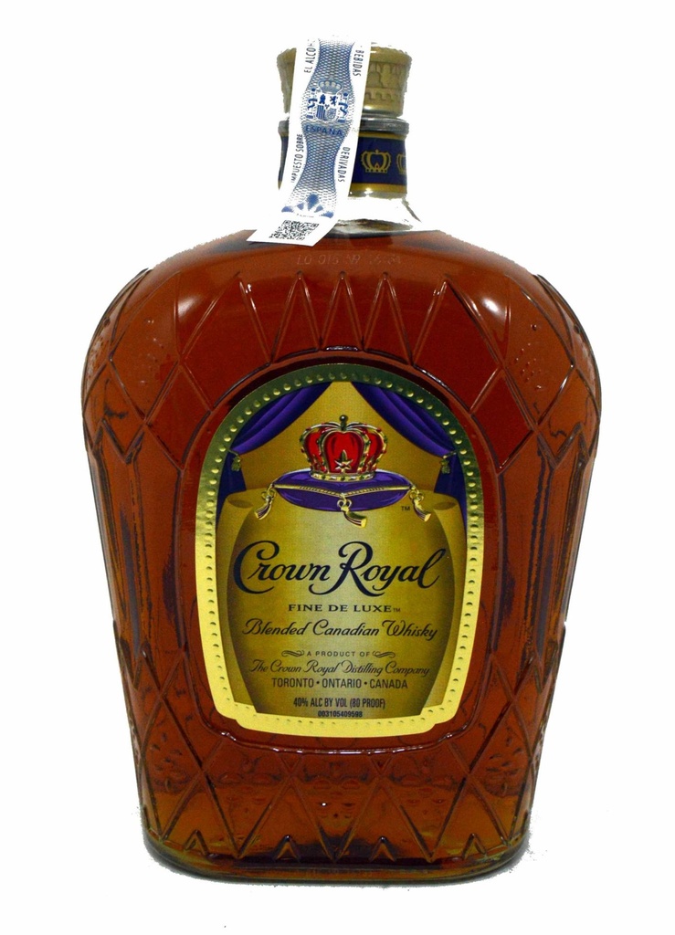 [LIC-0028] WHISKY CROWN ROYAL FINE DE LUXE CANADIAN 1.14L